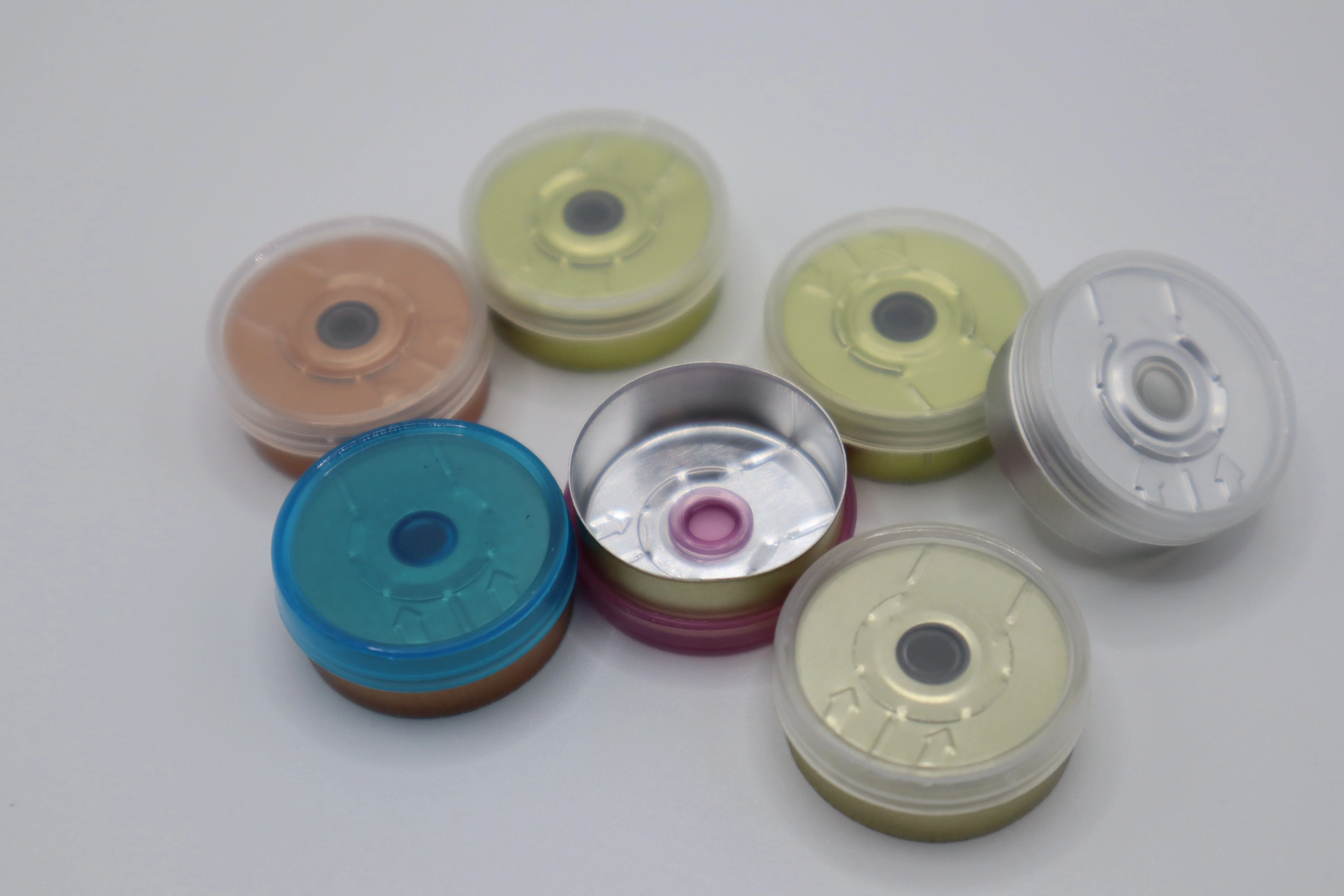 20mm factory best-selling Flip Tear Off   Aluminum Plastic Vial Cap Flip Tear Off Vial Caps
