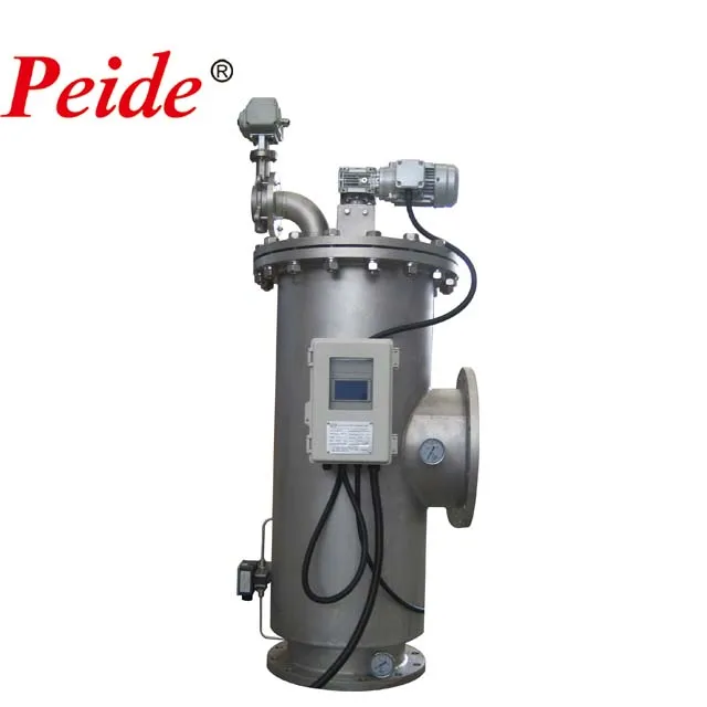 Automatic stainless steel 304 coarse sintered screen water filter for drip system