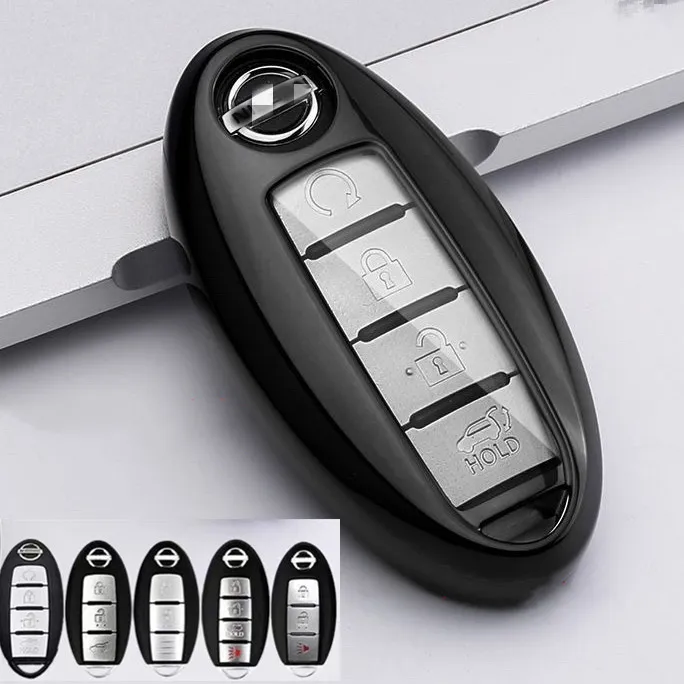 For Nissan X-Trail Tiida sentra Grand Livina car key fob cover