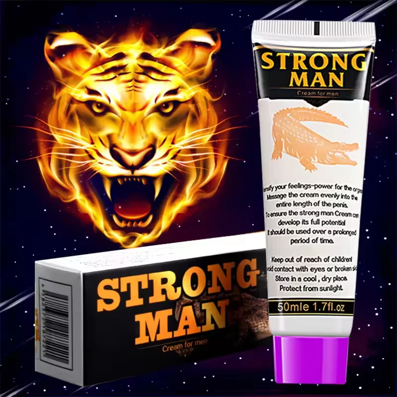 Strong man really strength three generations ointment male health care crocodile cream sex product for men