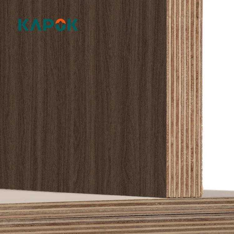 Exquisite Hot Selling 3mm 18 Mm 5*10 4*8 White Poplar Plywood Sheet Furniture Use Melamine 4ft by 8 Ft Melamine Plywood