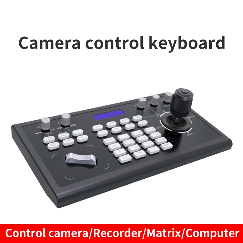 Live Streaming Broadcast Camera Remote Control Keyboard 3D Onvif PTZ IP Camera Joystick Controller