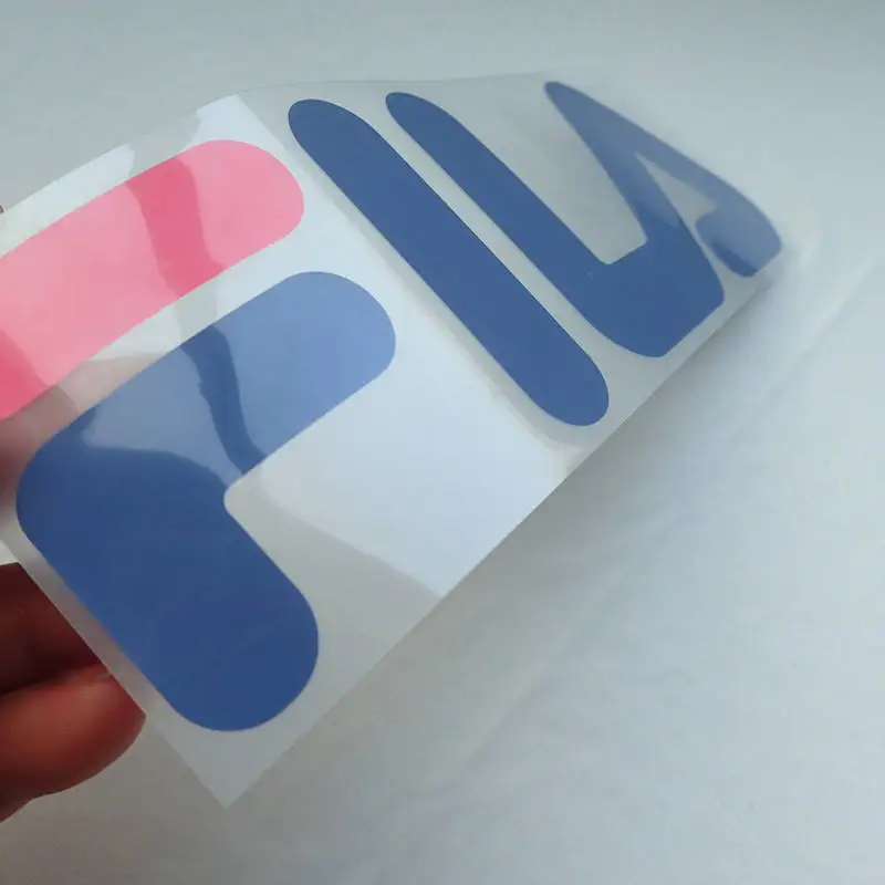 OEM Custom Clothing Label Heat Press On Clothes 3D Stereo Heat Transfer Printing High Density Logo 3D Silicone Heat Transfer