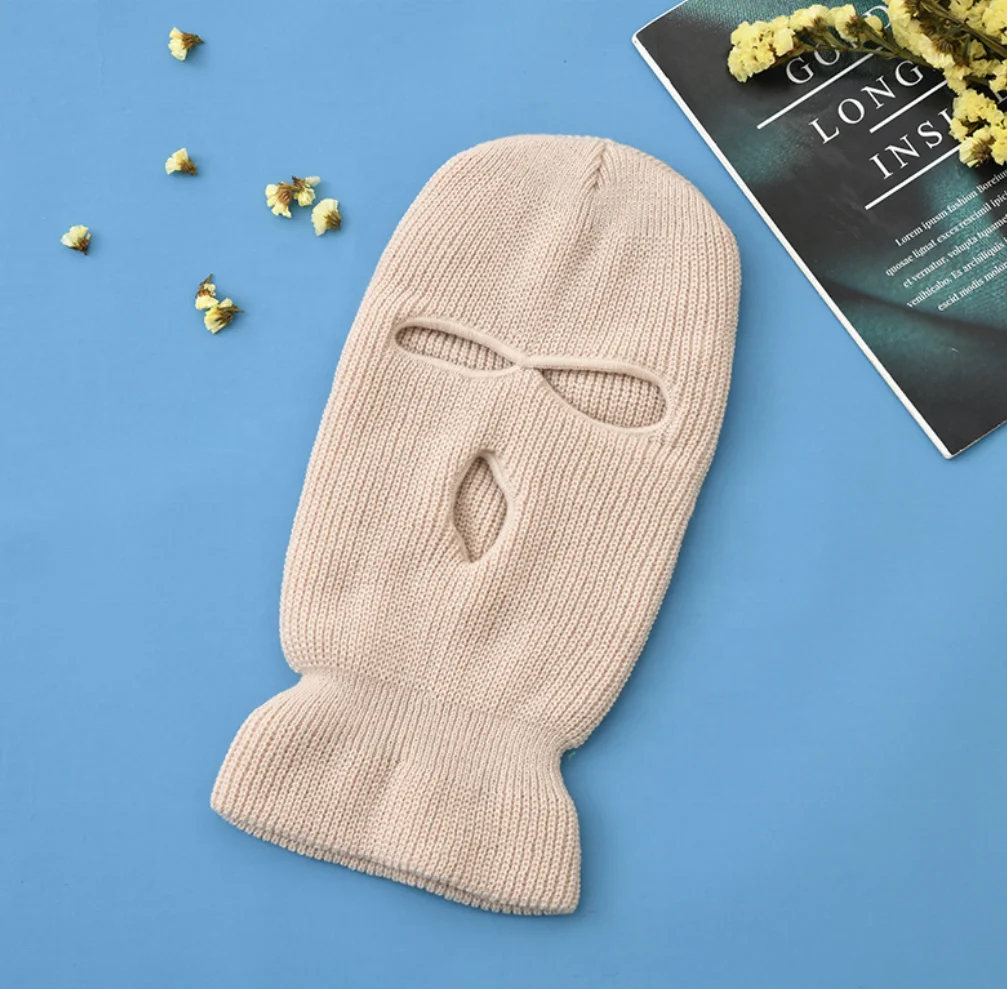 Wholesale Distinctive Design Winter Outdoor Balaclava Custom Full Face Covered Style Distressed Balaclava Hat