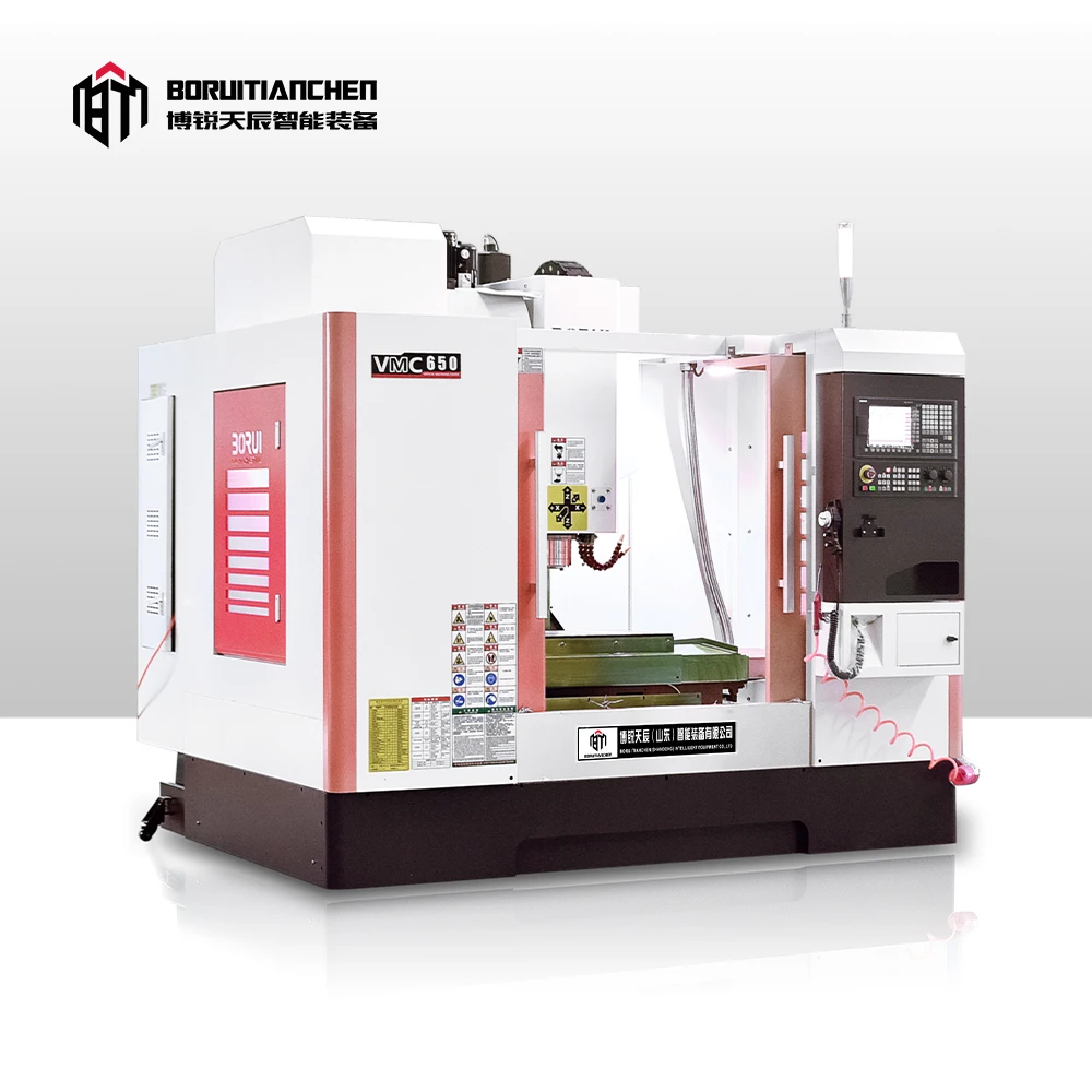 Vmc650 High Precision Processing Equipment  Chinese Cnc Machining Centers Small Vmc Machining Centre