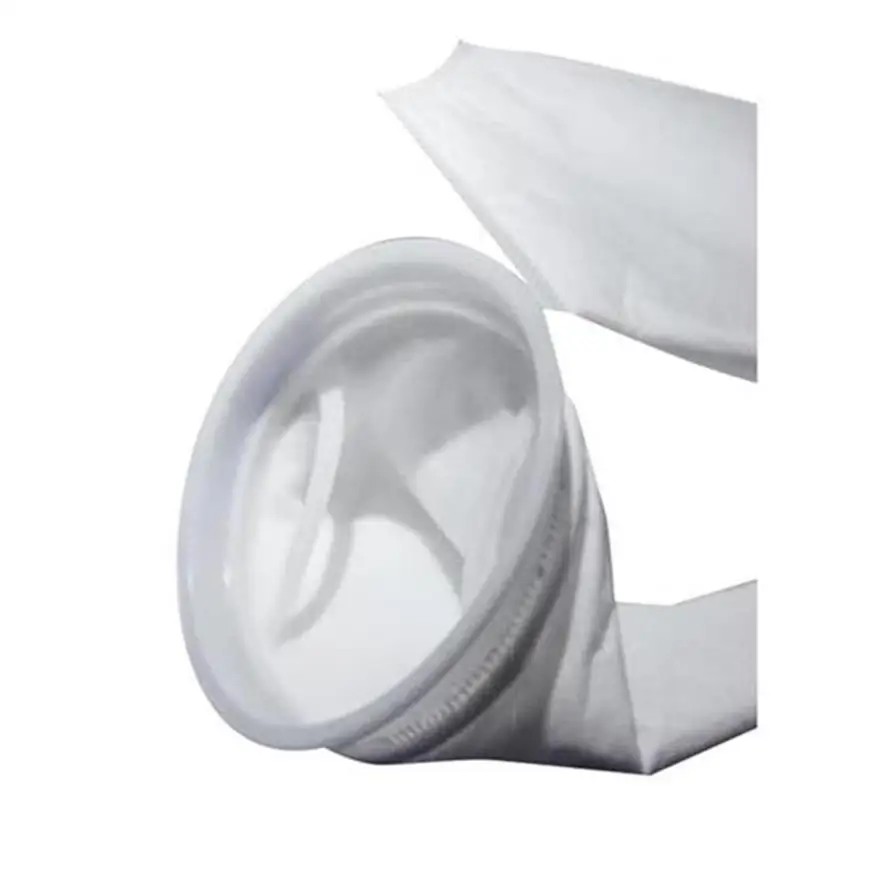 Double Layer 25 Micron Nonwoven Filter Bags Polypropylene Micron Felt Filter Bag