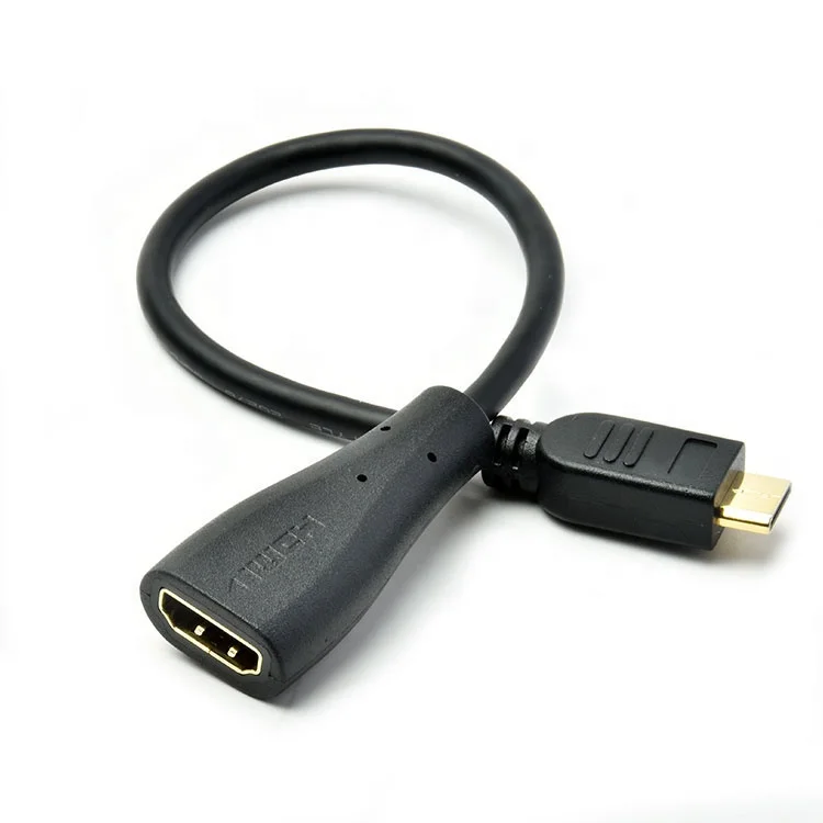 
 Лидер продаж, Удлинительный кабель V2.0 2160P штекер-гнездо HDMI-мини hdmi с Ethernet для BLURAY 3D DVD PS 3 HDTV 360  