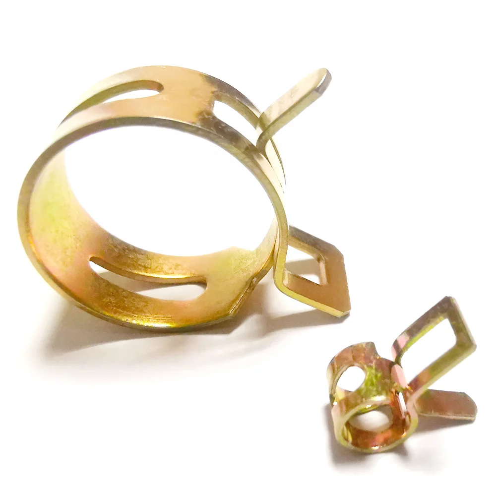 4-22mm Pipe Clamps Spring Metal Clamp Hose Clip Clamps