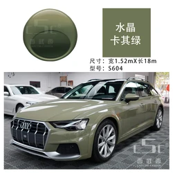 Good Quality New Style Factory Wholesale Shining Crystalline Series Car Vinyl Wrap Film PVC Roll sticker Multi color option