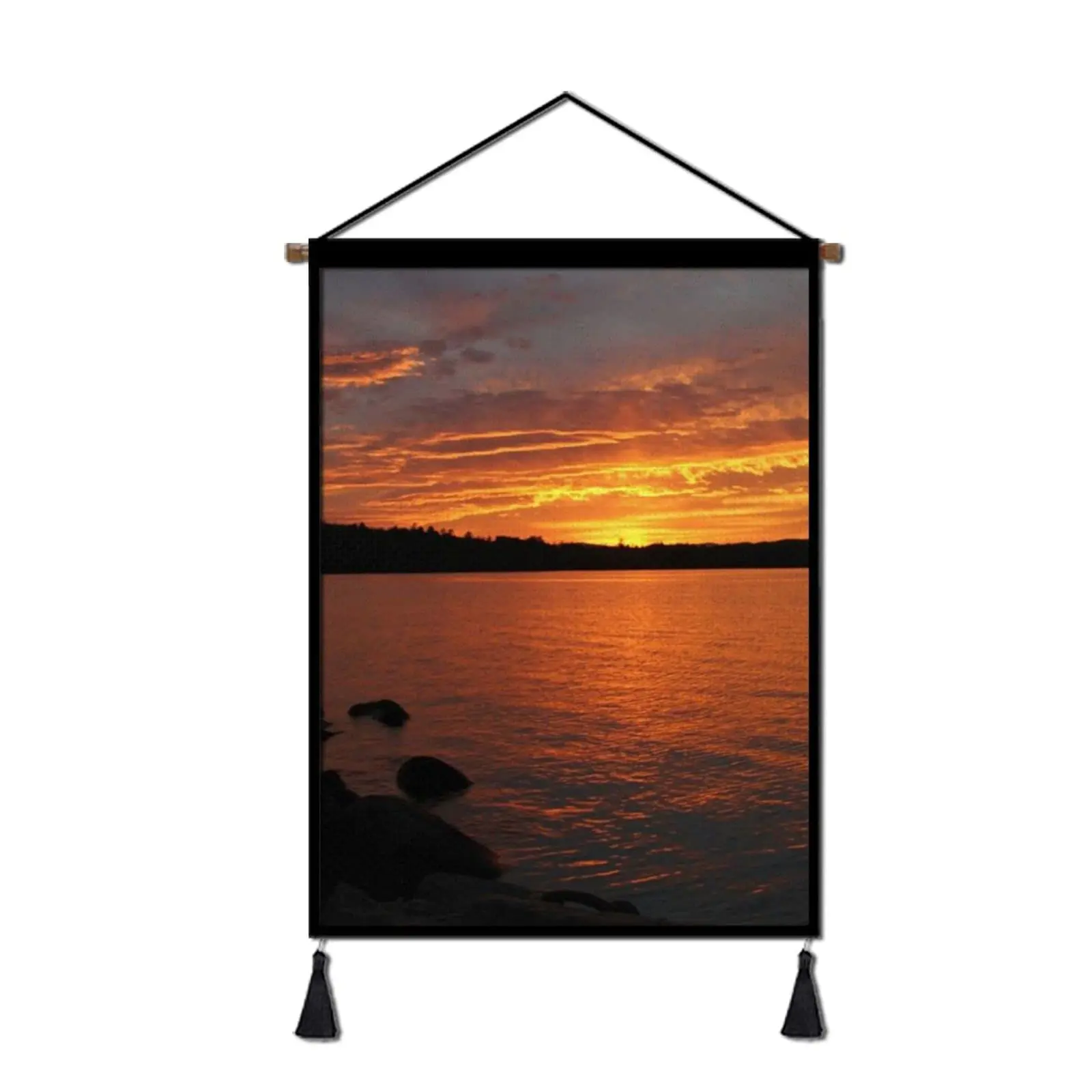 Wholesale Custom Polyester Anime Wall Hanging Scroll Banner Poster Unique Design for Home Decoration