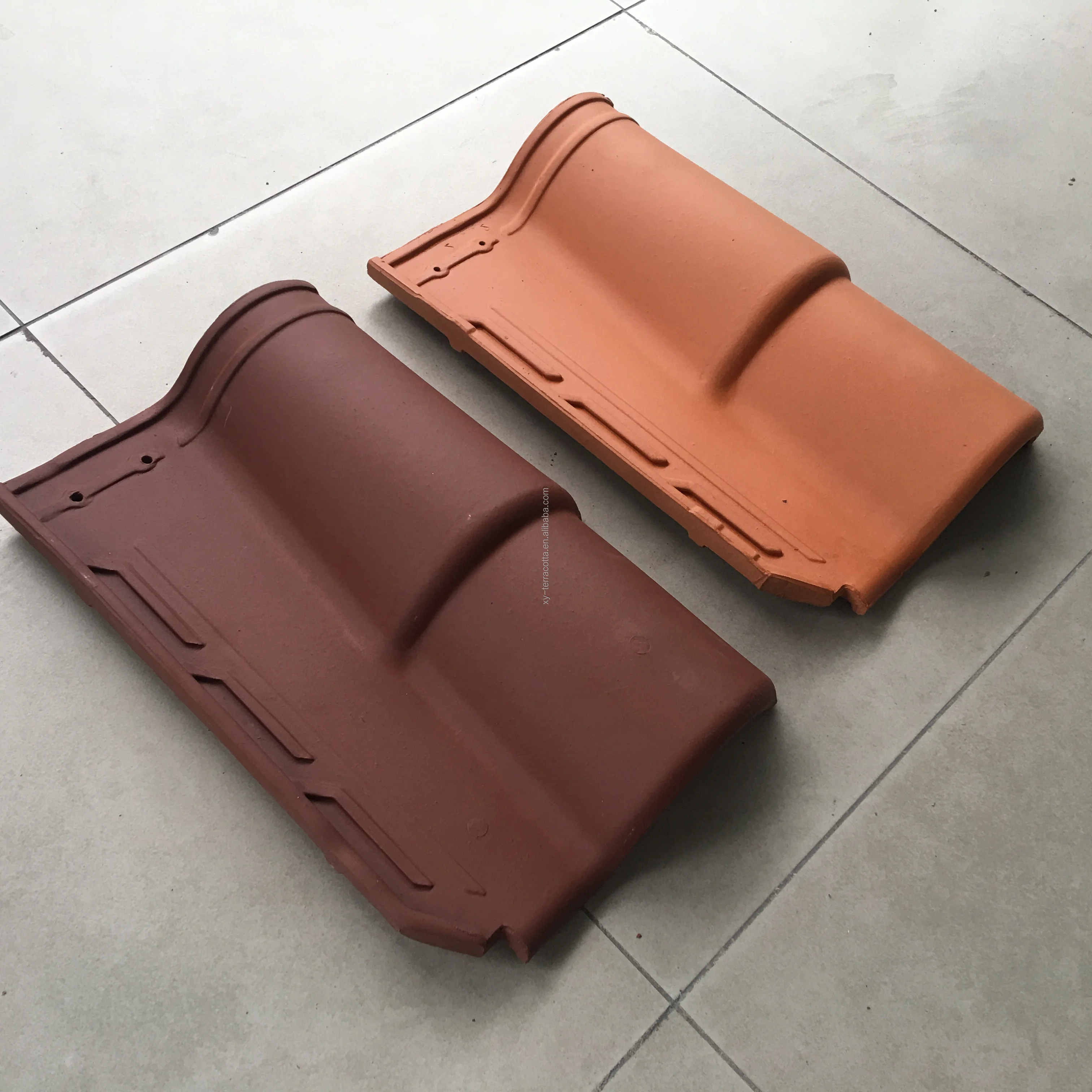 Terracotta roof tile