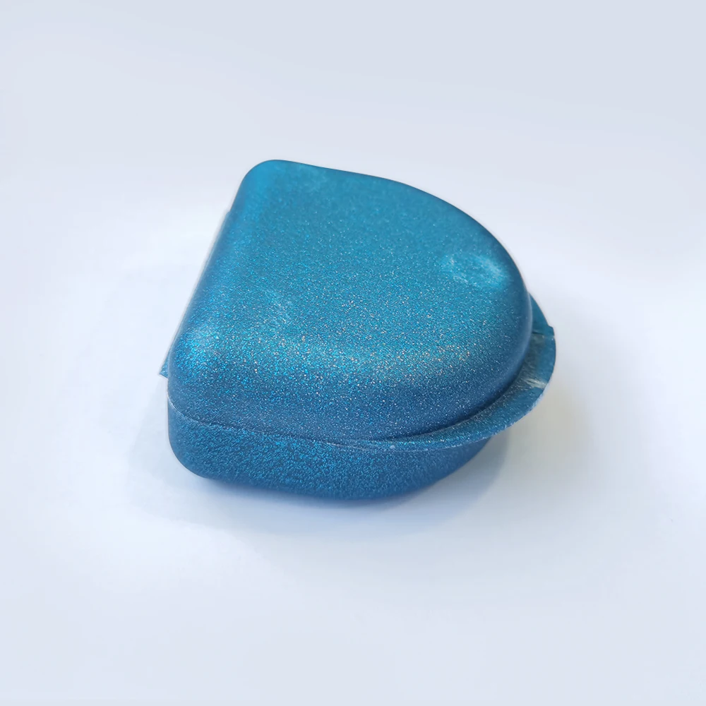 Пластиковый фиксатор для зубных протезов с логотипом на заказ невидимый футляр хранения ортодонтических скоб шлифовка зубов универсальная гигиена полости рта