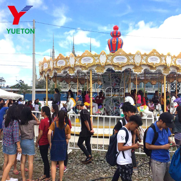Commercial Chinese Playground Equipment Corusel China Amusement Attractions Ride Circus Merry Go Round Carousel Horses For Sale