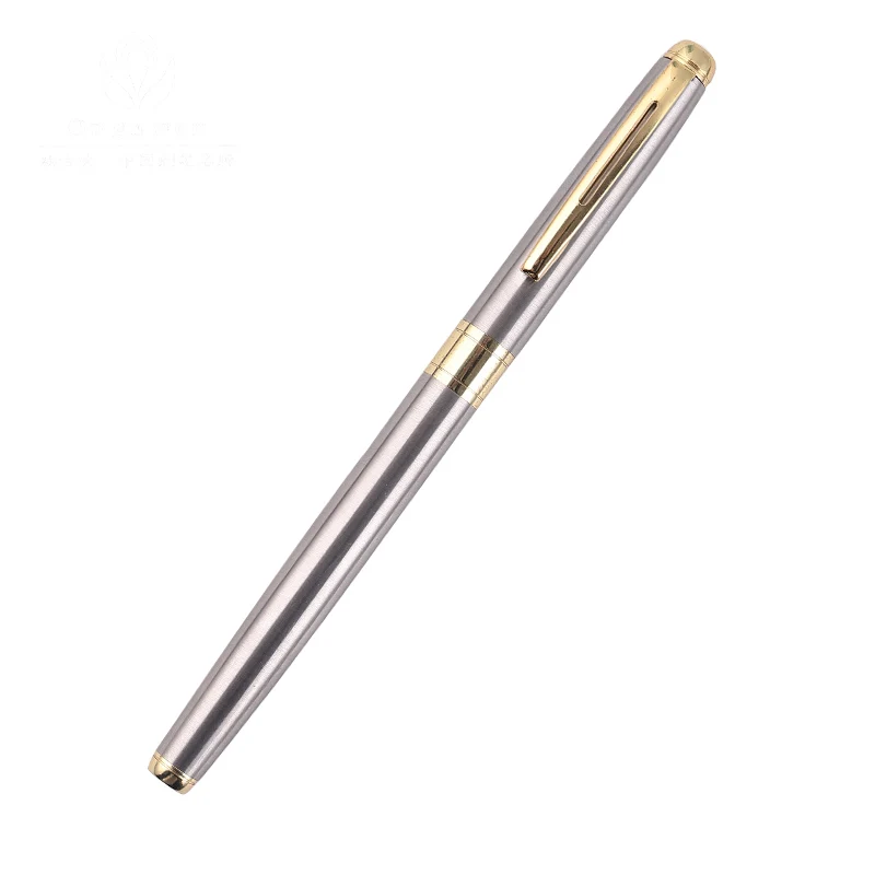 2021High Quality High-end Metal Advertising Custom Logo Metal fountain pen signature pen