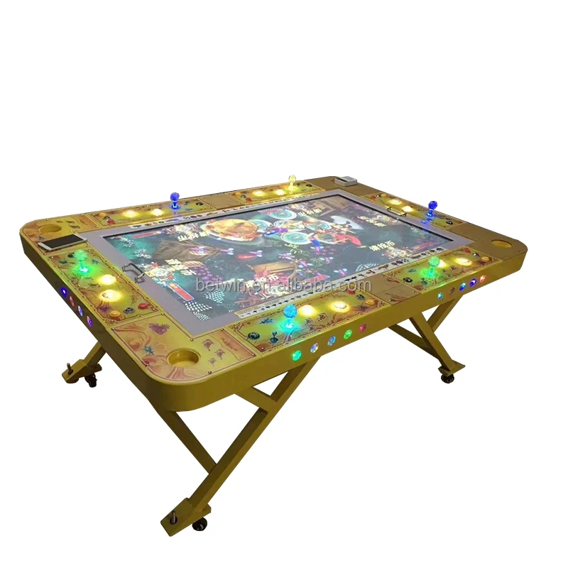 Foldable fish game machine Machine fish table game 3 to 5 players fish game table machine for sale