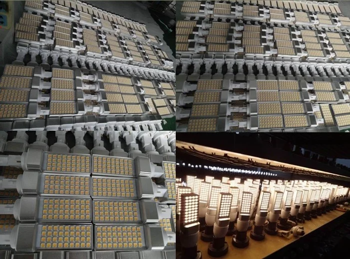 
Able High Quality No flicker Eye Protect Aluminum Housing milky cover 7W 5050 SMD 120V 230V 2700k G24 Plug in Led Light 