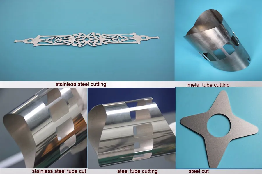 Optical fiber laser pipe and plate cutting machine mesin pemotong laser serat paip dan  plat optik sf4015m