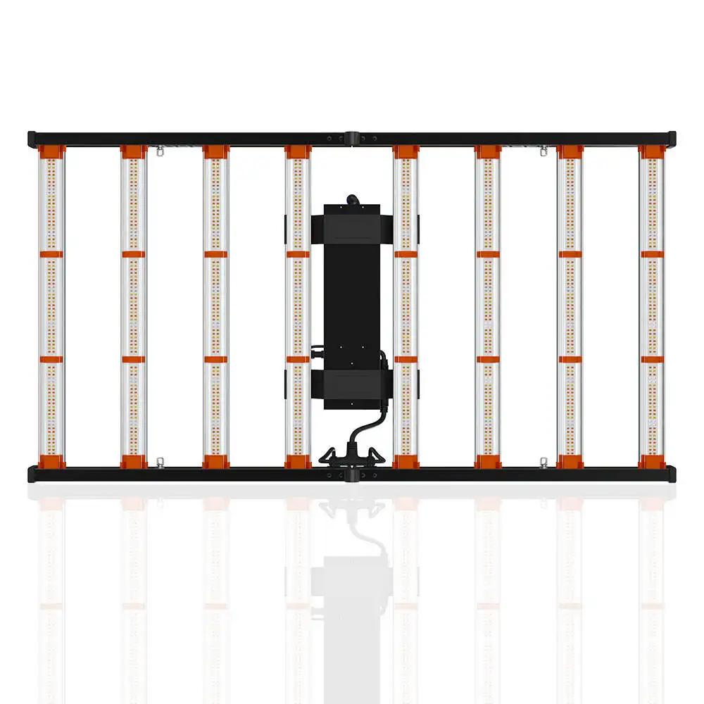 Best Hydroponic Spydr Full Spectrum Lm301 320w 8 Bar Commercial Led Grow Light With 0-10v Dimming