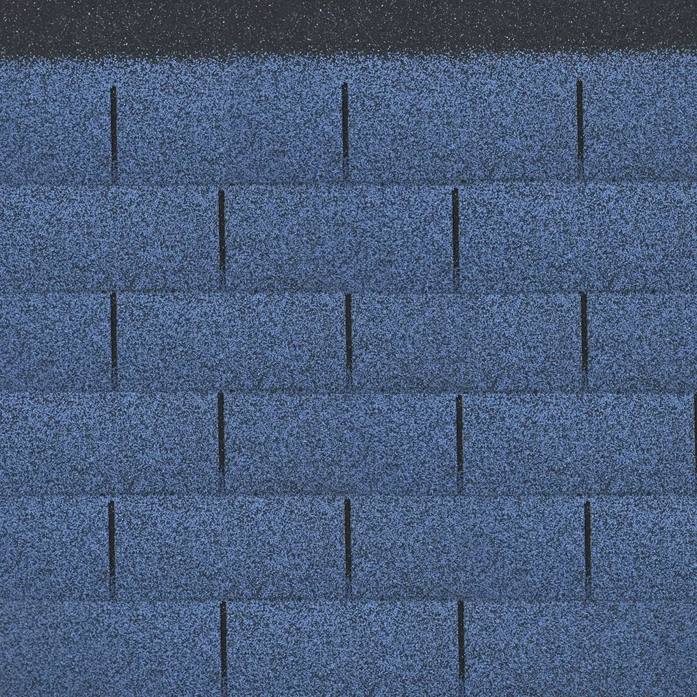 China Factory Directly Sell Durable 3 Tab Single Layer Roof Tile Asphalt shingle