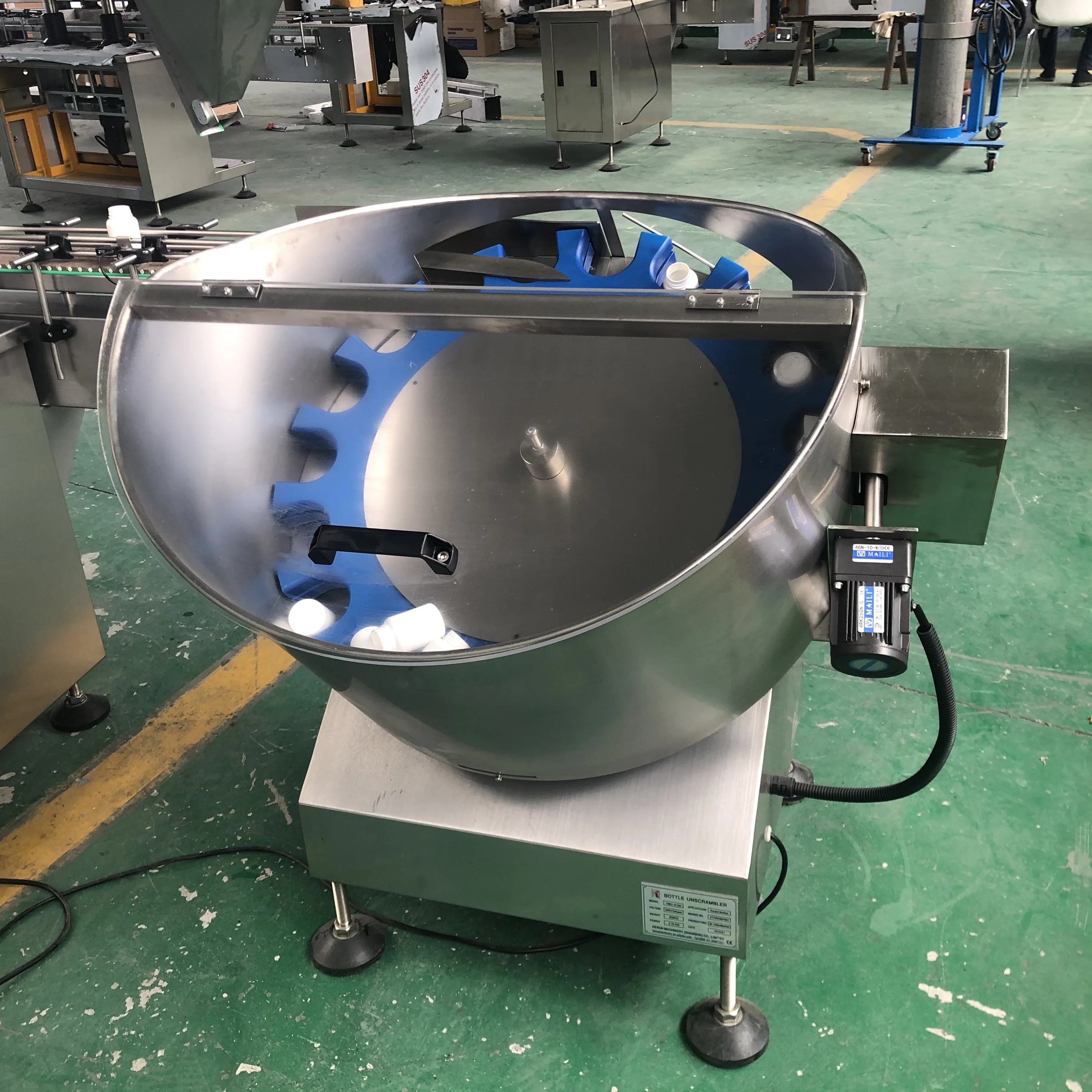 Fully Automatic Capsule Bottling Packaging Production Line Pill Packing Production Line