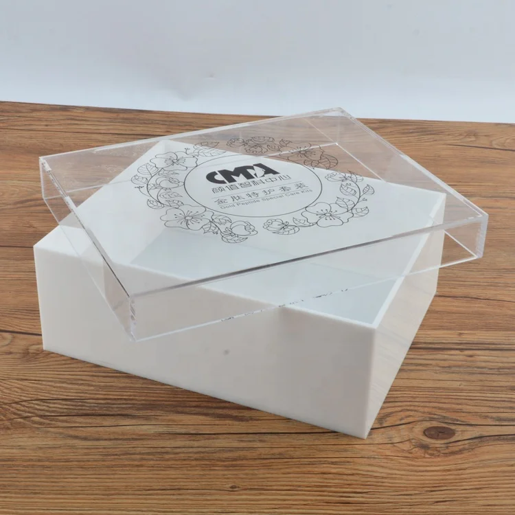 acrylic gift box with lid/acrylic clear gift box/plexiglass gift box wholesale (60790210286)