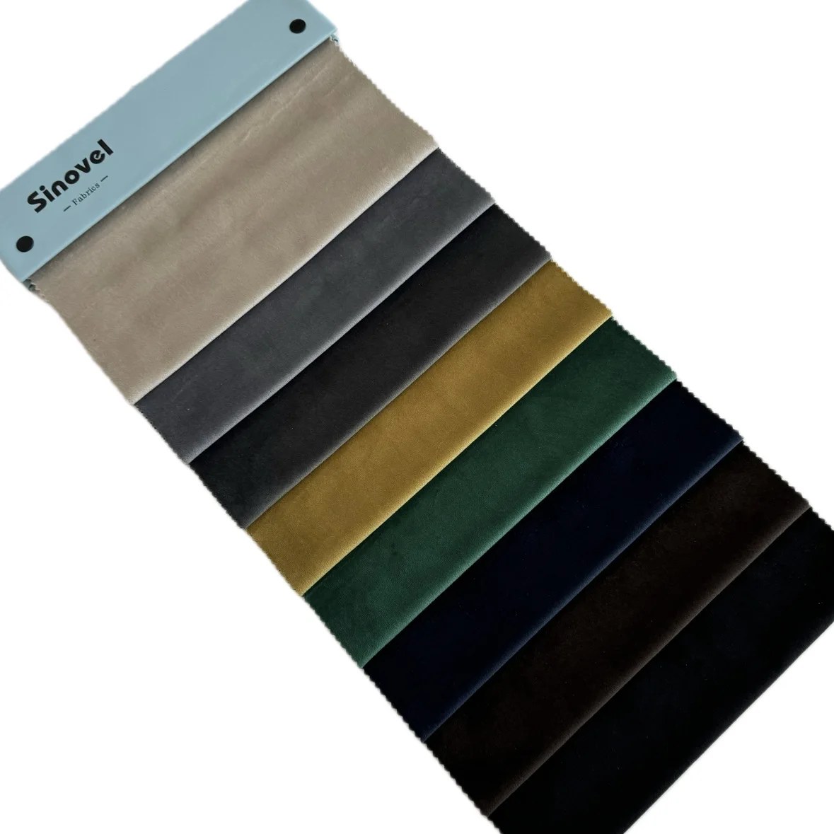 Sinovel 2025 New Arrivals 100% Polyester Holland Velvet Fabric Upholstery Fabric for Furniture Textile for Sofa