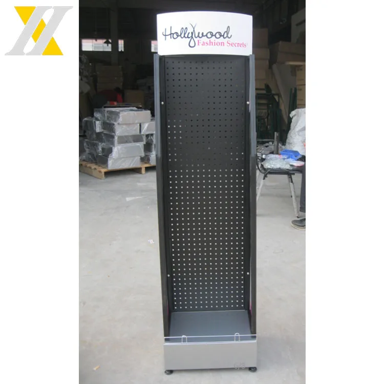 Beauty Makeup Shop Eyebrow Pencil Hook Stand Mascara Rack Hanging Eyeliner Display Stand