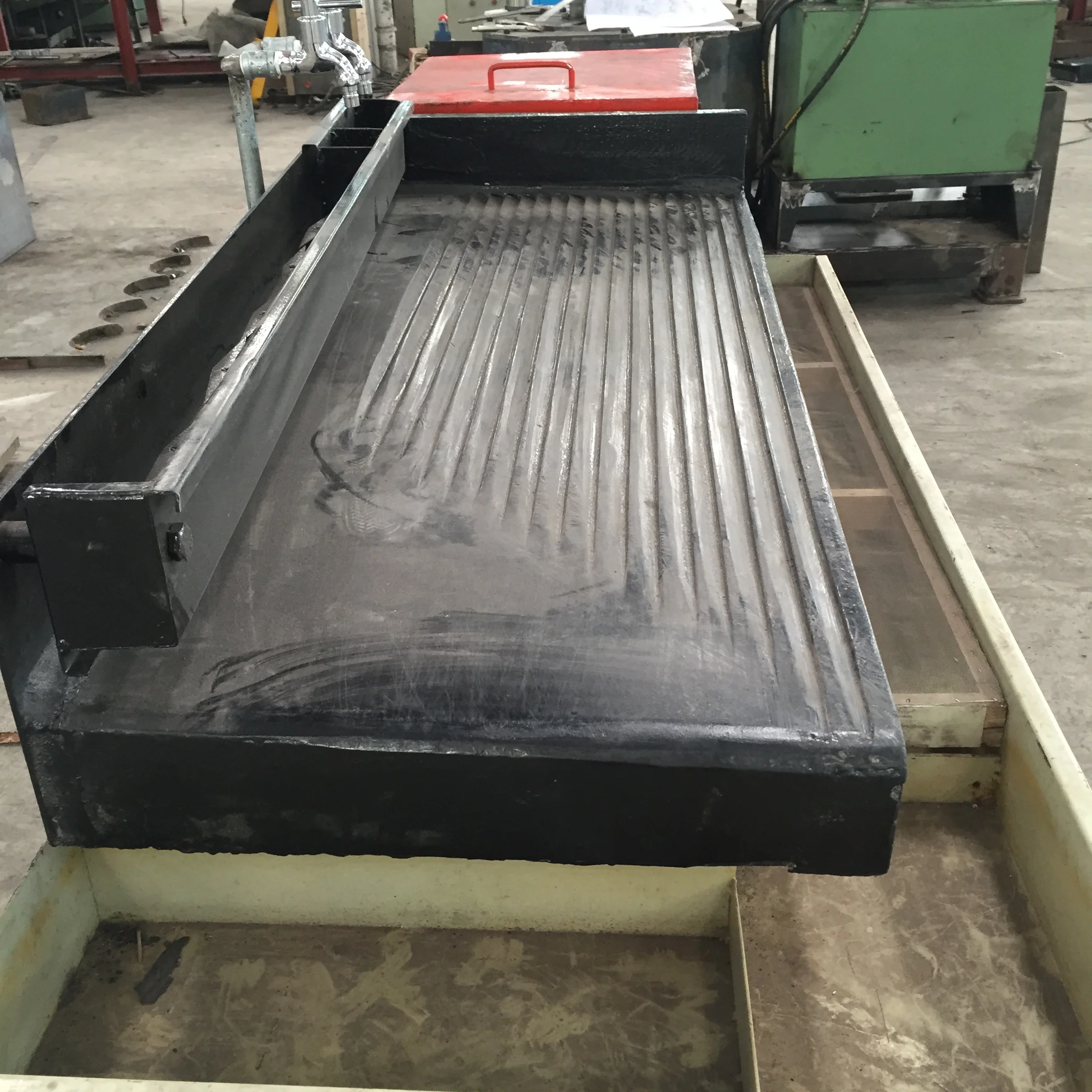 6s Series Small Copper Shaker Mineral Separation Concentrator Gold Gemini Shaking Table for Sale