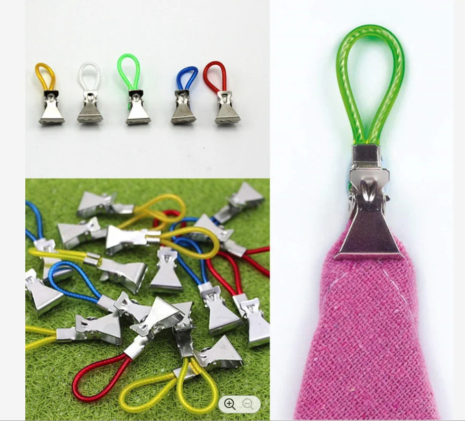 5Pcs Tea Towel Hanging Clips Clip on Hooks Loops Hand Towel Hangers Hanging Clothes Pegs Household Kitchen Bathroom Organizer