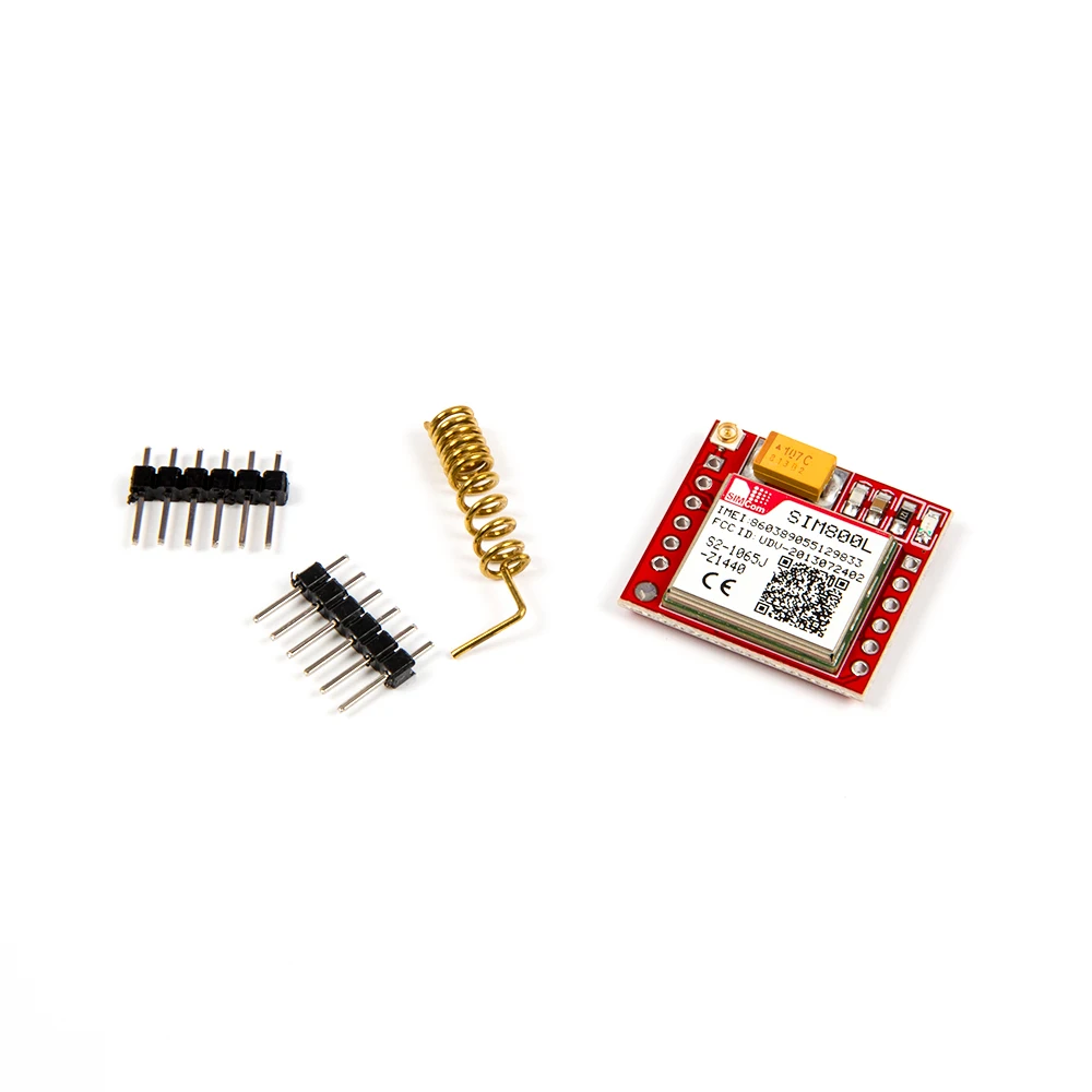 Smallest SIM800L GPRS GSM Module Microsim Card Core Board Quad-Band TTL Serial Port