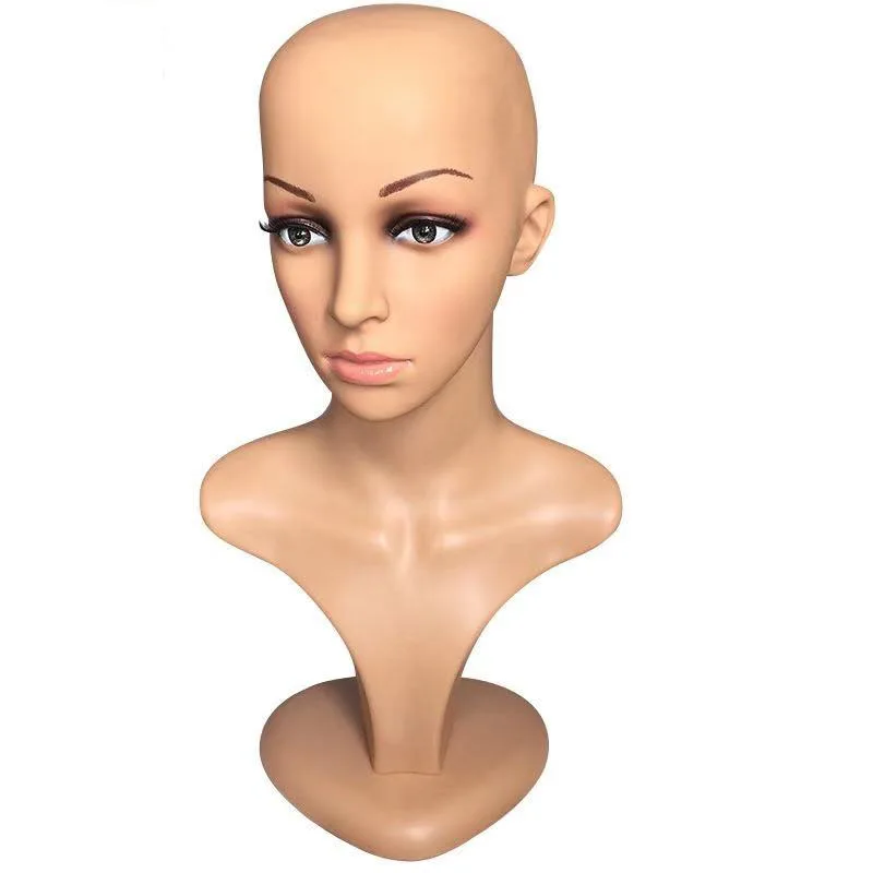 
head mannequin for display wigs 