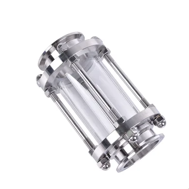 Sanitary Stainless Steel pipe Sight Glass