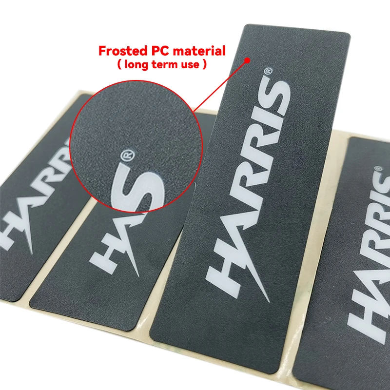Good Quality Factory Custom Polycarbonate Sheet Industrial Adhesive Sticker Labels Printing Service