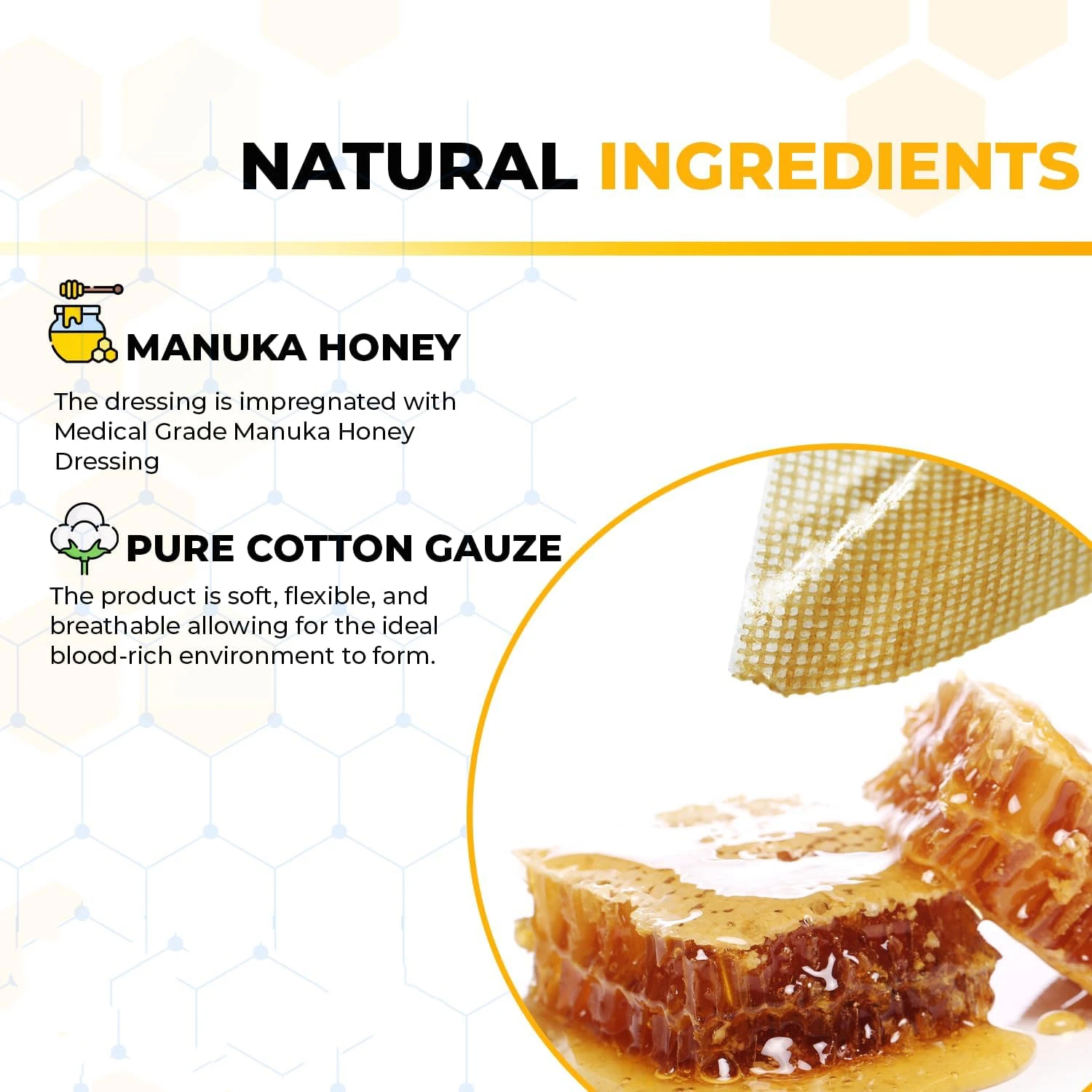 New Zealand Manuka Honey Gauze Dressing