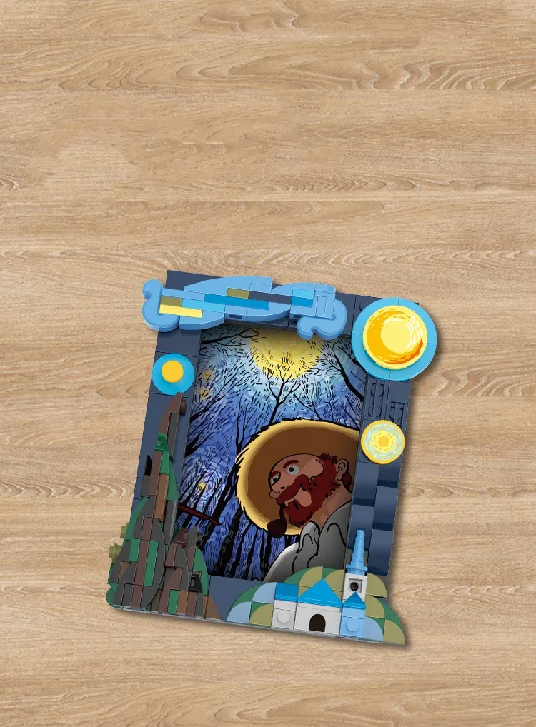 kids building block toys Photo frame series