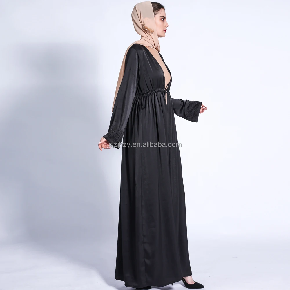 Abaya женское мусульманское платье Дубай 2021Jilbab Abayas Турецкая абайя Burkha для женщин верхняя
