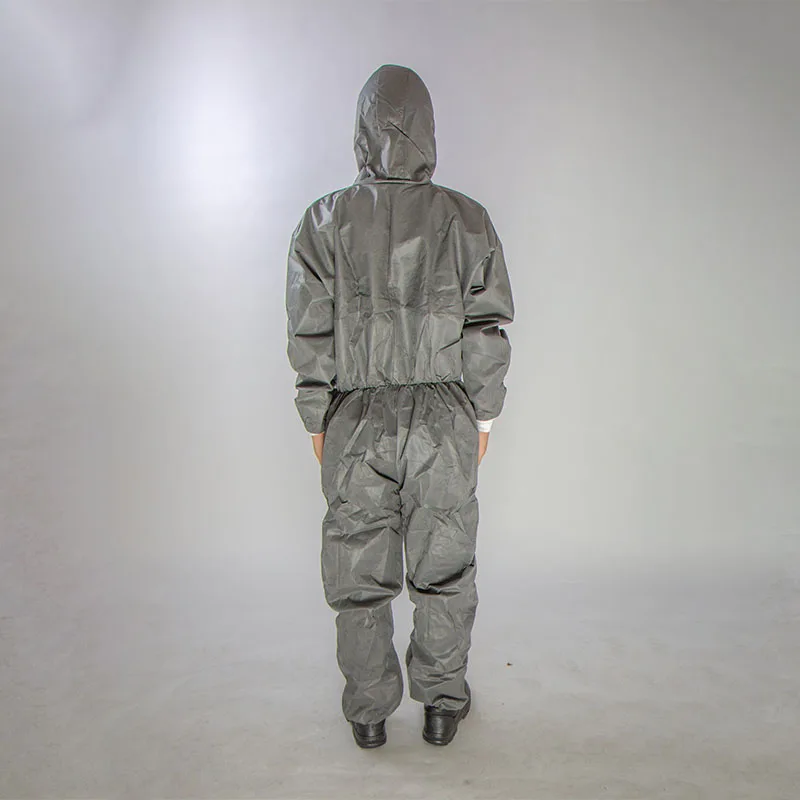 Protective painter clothing clothes for painting made of nonwoven SMS fabric 50gsm