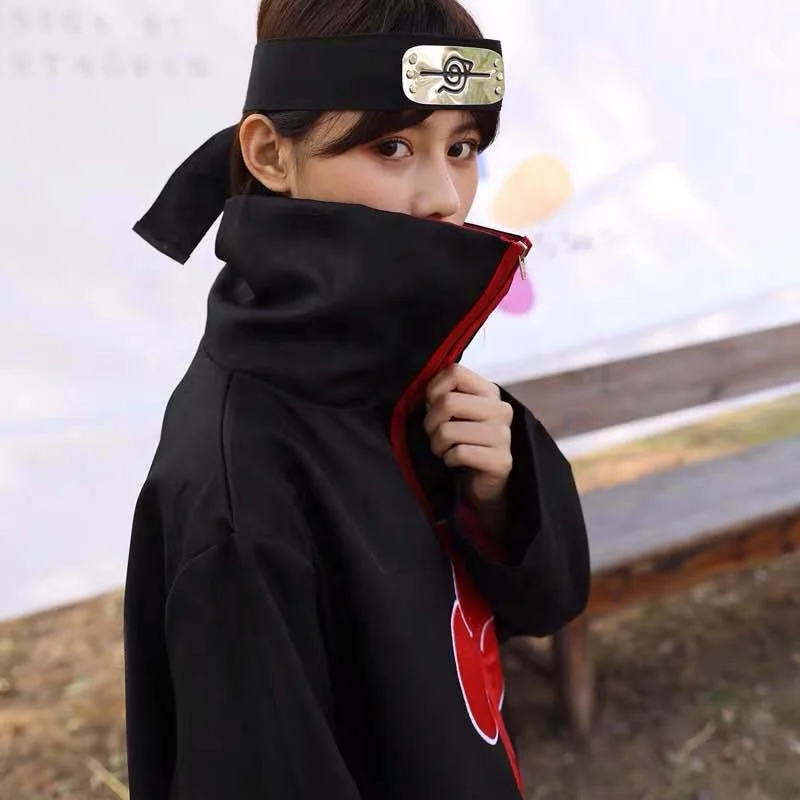 J9505 Cosplay Set Anime Christmas Party Sasuke Clothing Cloak Cape Adult Kids Cosplay Halloween Costume