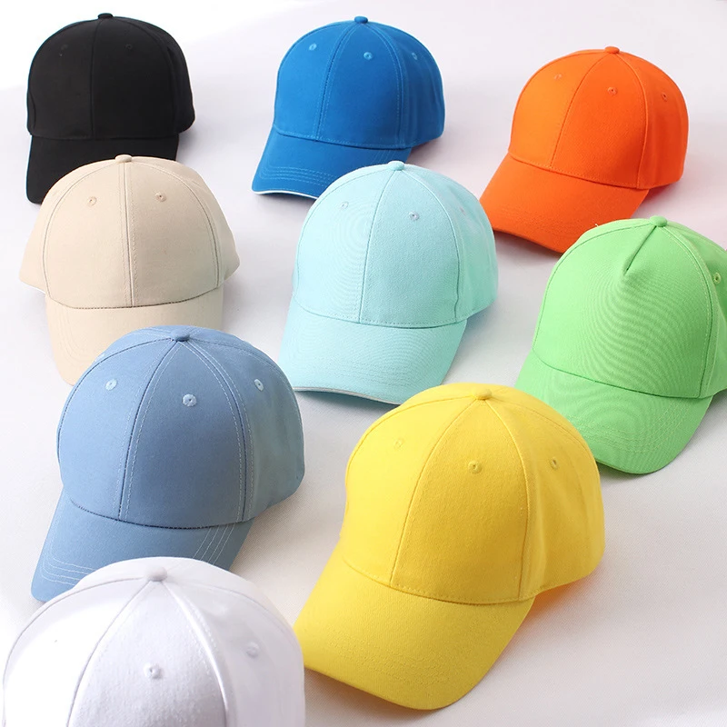 Custom Embroidered Logo Color Sports Cap Cotton Unstructured Adult sports Baseball Cap 50 - 199 pieces