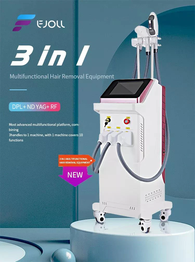 Medical Aesthetic Equipment + Opt Ipl Machine + Yag Laser+rf Radio Wrinkle Removal Machine Hair Removal Depiladora Laser Ipl