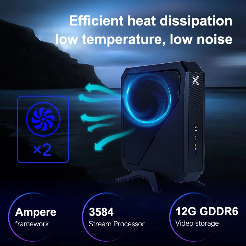 New Small computer host computer wifi5 AMD R yzen7 3700u 4 core mini pcs Gaming for monitor portable Desktop computer pc