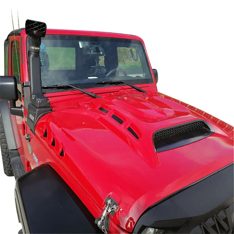 Car Snorkel Kits Air Intake System 4X4 Off-road Parts Fit For Jeep Wrangler JK 2007-2017 ABS Matte Black Wading Device Snorkel