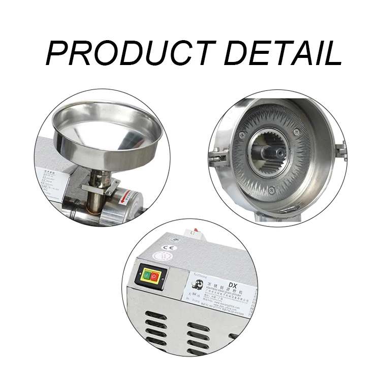 DX-55 Efficient Spice Grinder Commercial Machine Industrial Grain Sesame Grinder