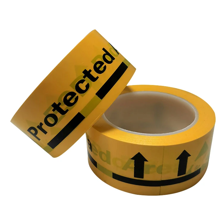 High Adhesive PVC Antistatic ESD Protected Area Warning Tape