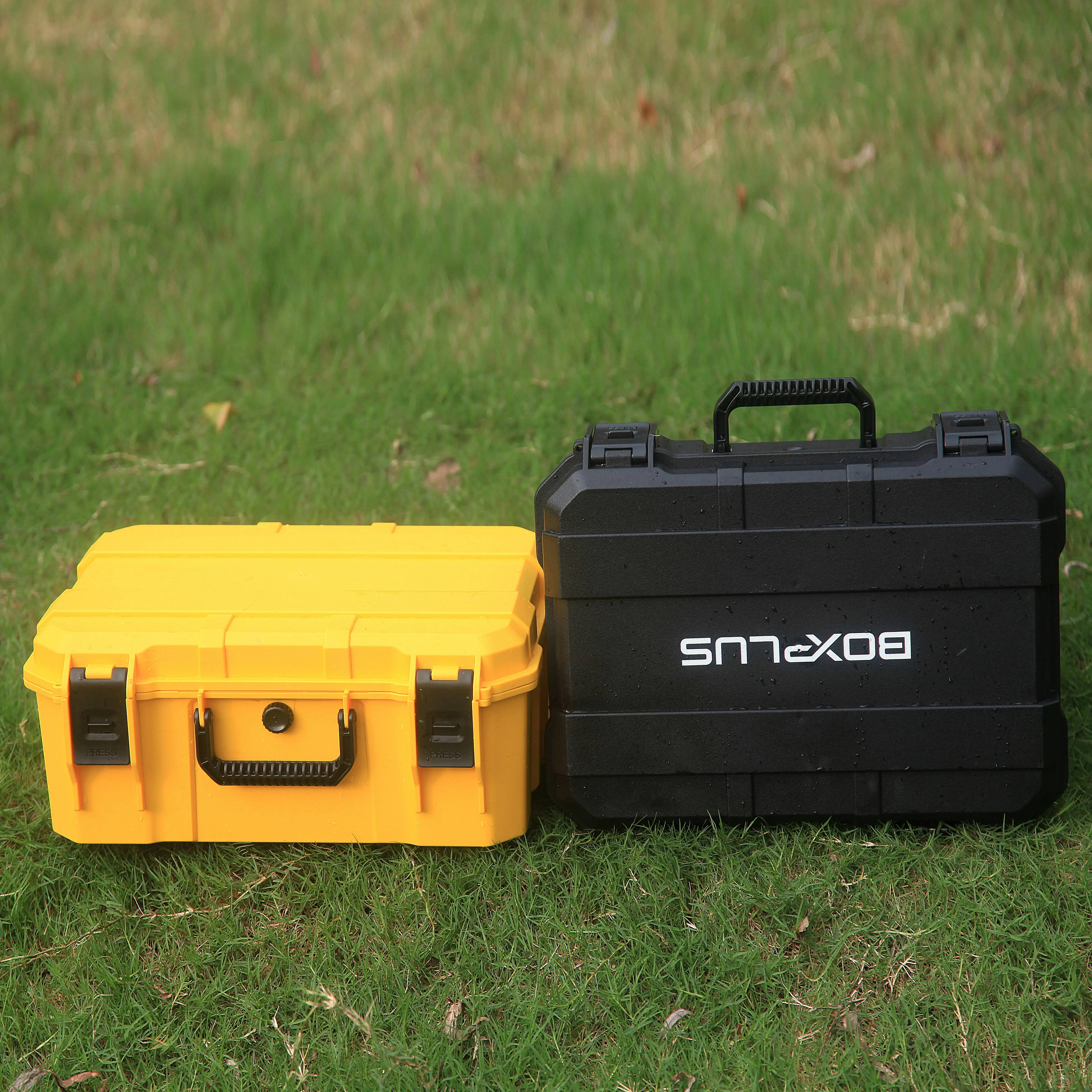 Factory outlet waterproof plastic instrument case long gun case plastic hard case with custom foam