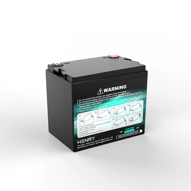 Индивидуальная литиевая аккумуляторная батарея 12 8 V 50AH Lifepo4