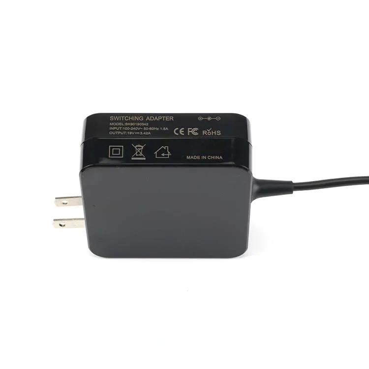 19V 3.42A 65W 4.0 * 1.35mm U.S. Standard Laptop  Adapter For Asus Charger Adapter