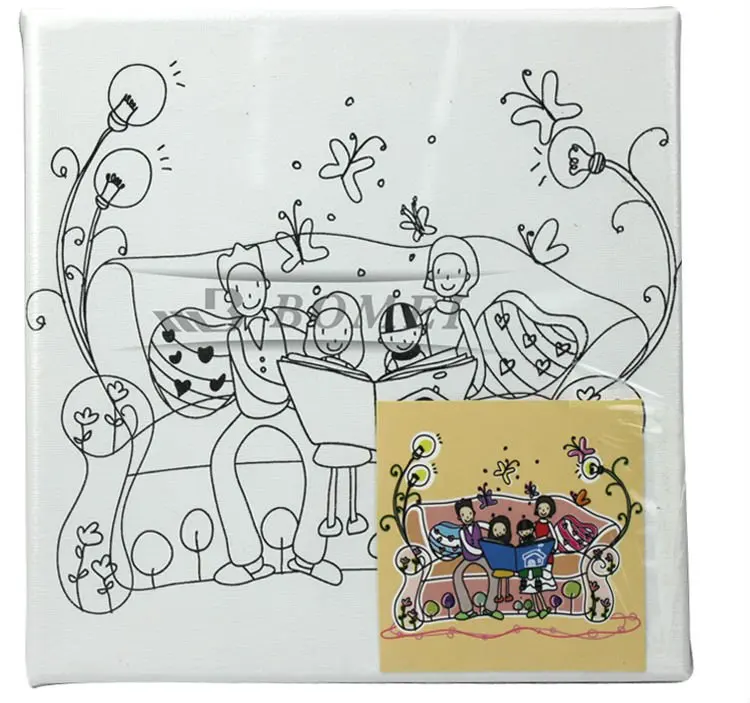 children DIY stretched canvas frame set