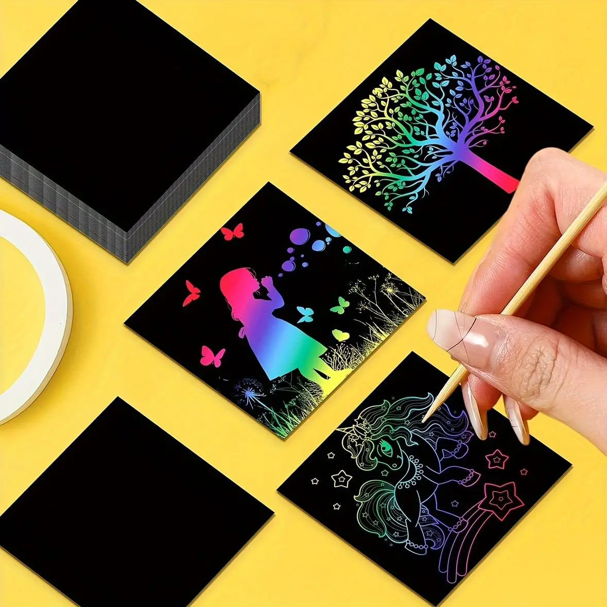 Cross-Border New Coloring Book Coloring cards  Cartoon Graffiti Coloring Book For Children Over 4 Years Old