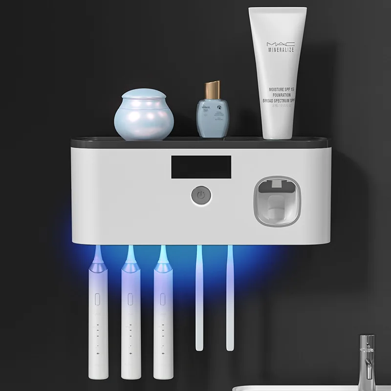 Toothbrush disinfector sterilization toothbrush holder